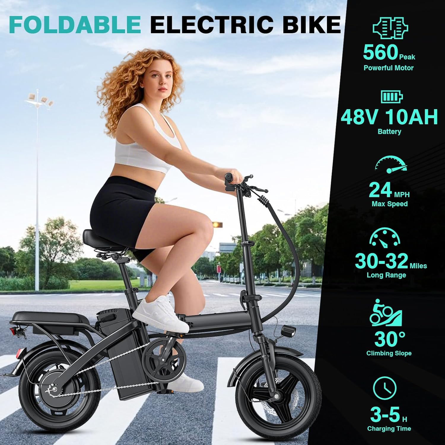 Electric Bike Foldable Design