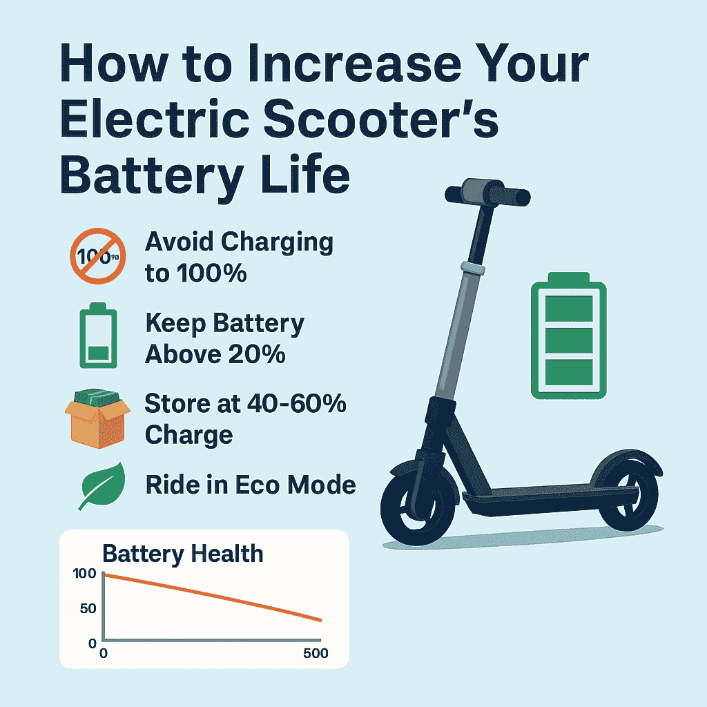 How to Increase Your Electric Scooters Battery Life