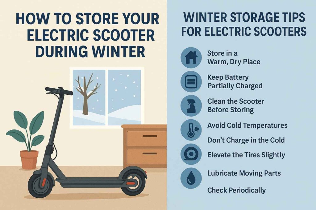 How to Store Your Electric Scooter During Winter
