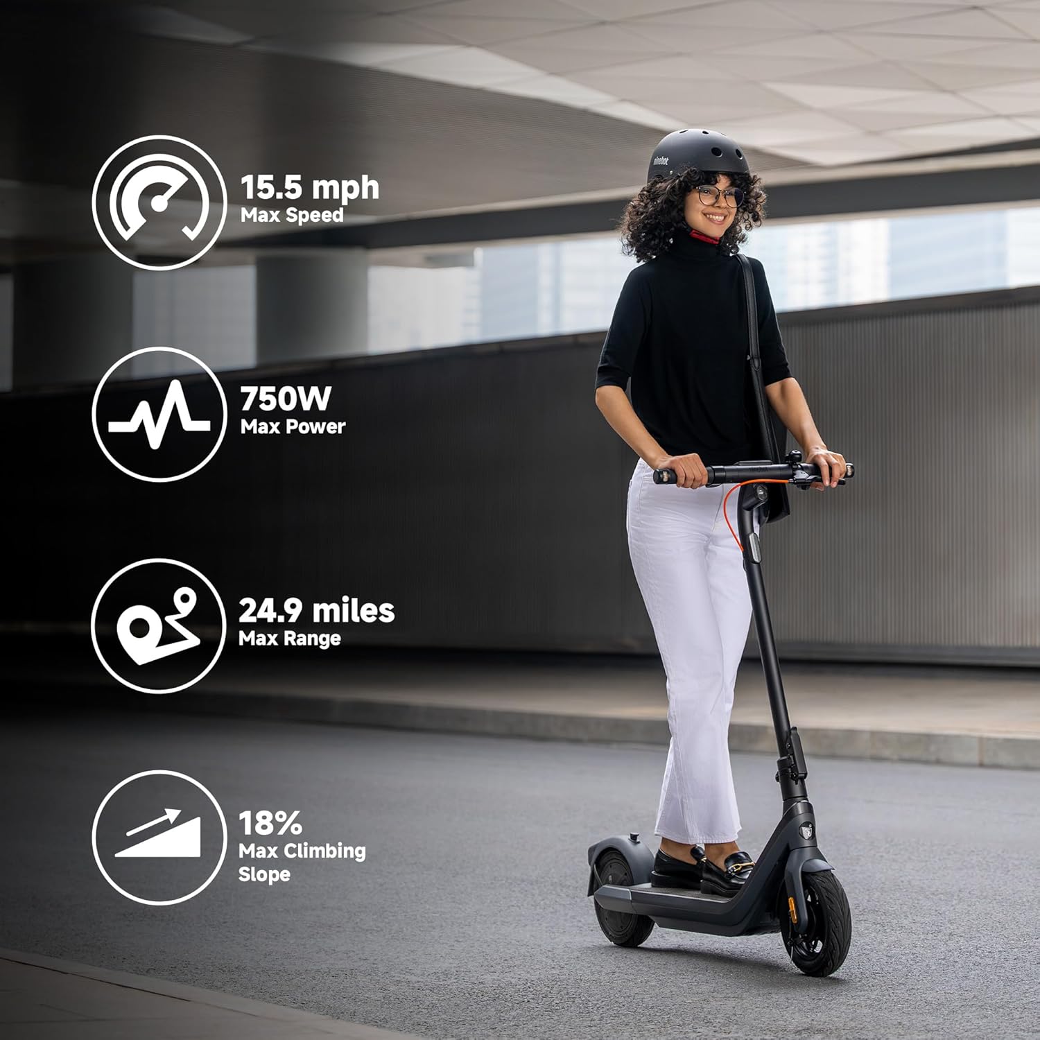 Segway E2 Pro Dashboard and Features
